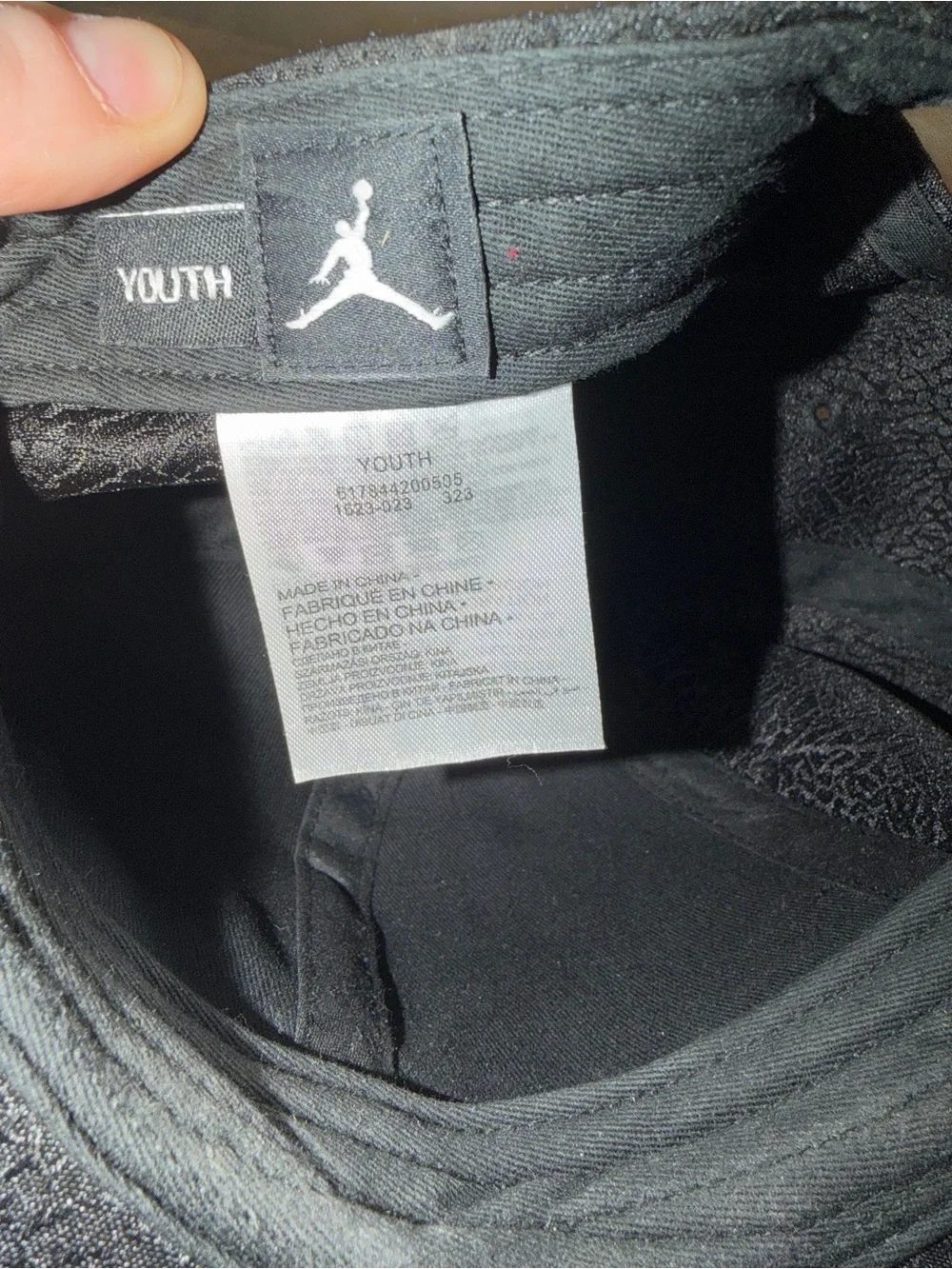 Jordan Snapback with Jumpman and Holographic Sticker